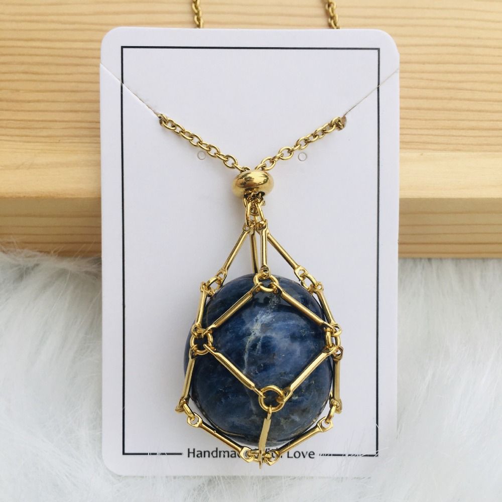 1+1 Gratis | DiamondAura - Auswechselbare Kristallstein-Halskette für strahlenden Stil und innere Harmonie