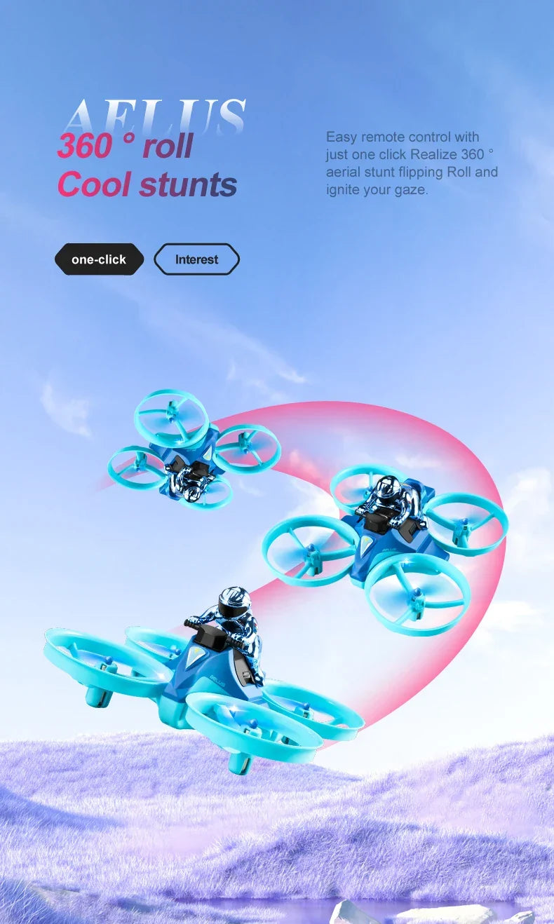 3-in-1 RC Drone Hovercraft Water Land Air Vehicle - Product detail 13
