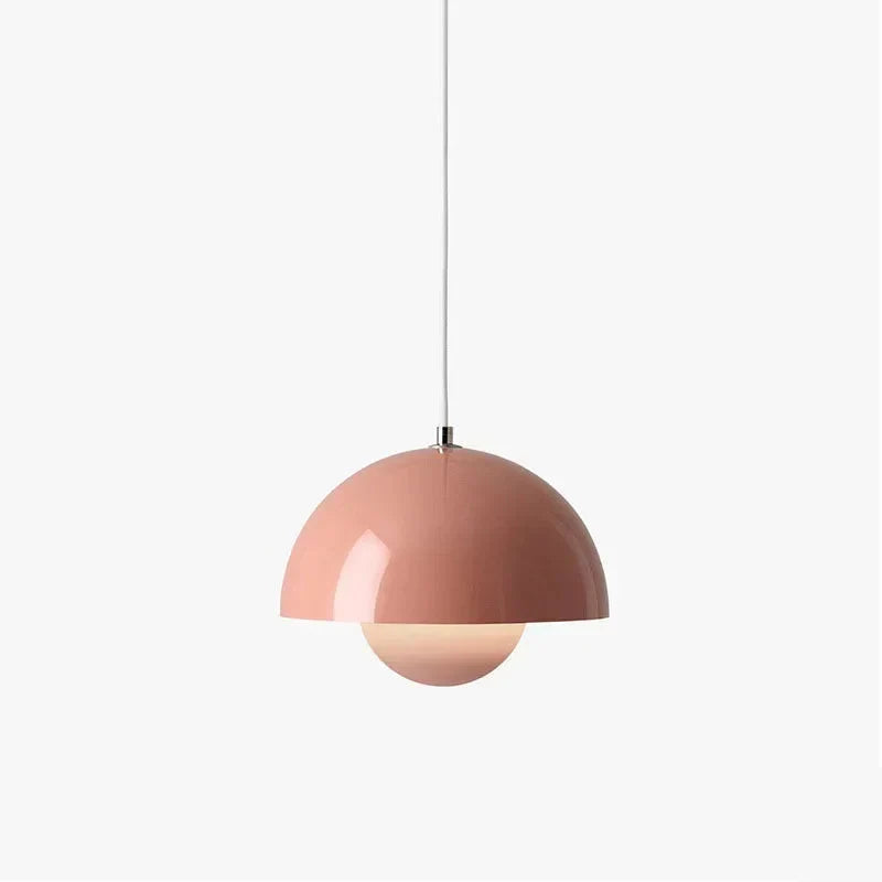 LED-Pendelleuchte Halbkugel 23 x 16 cm | E27-Sockel, 8 Farben | Kabel stufenlos bis 200 cm verstellbar, 3 Lichtfarben 9