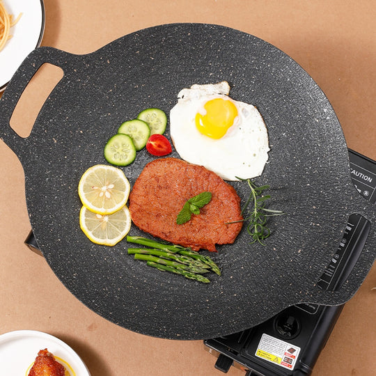 GrillXpert™ - Antihaft-Stein-Grillpfanne