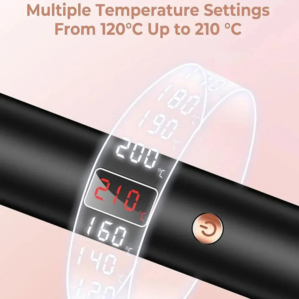 3-in-1 Haarstyler mit Ionen-Technologie | Glätten, Locken & Volumen | Thermo-Borsten mit Anti-Verbrühungsschutz 4