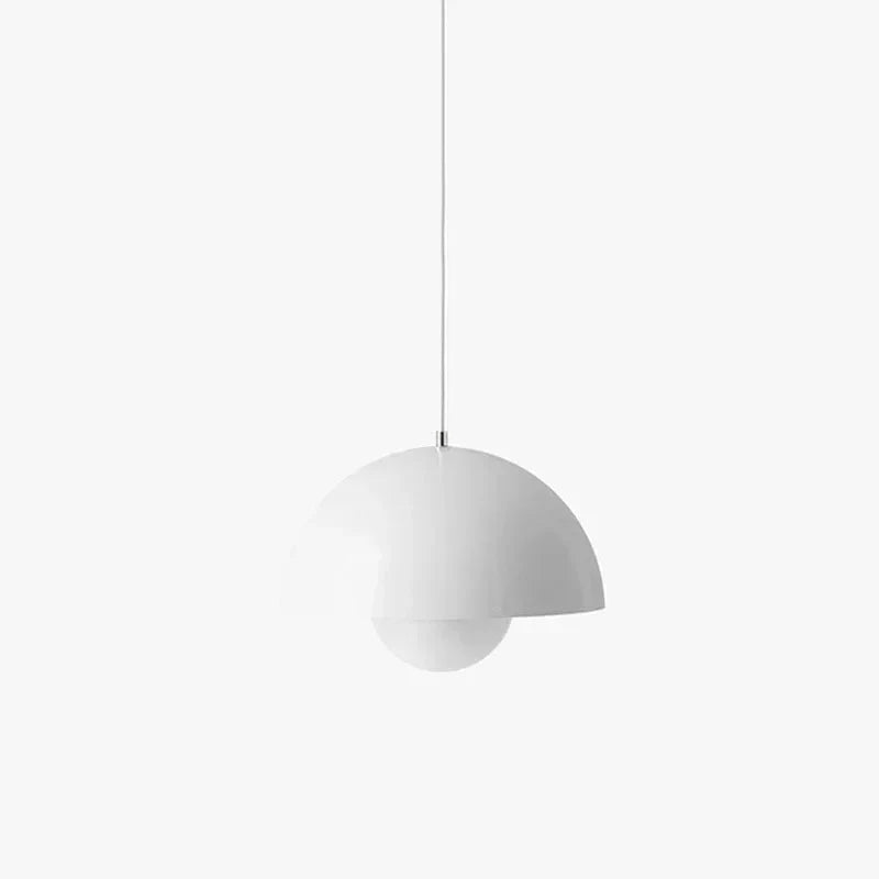 LED-Pendelleuchte Halbkugel 23 x 16 cm | E27-Sockel, 8 Farben | Kabel stufenlos bis 200 cm verstellbar, 3 Lichtfarben 12