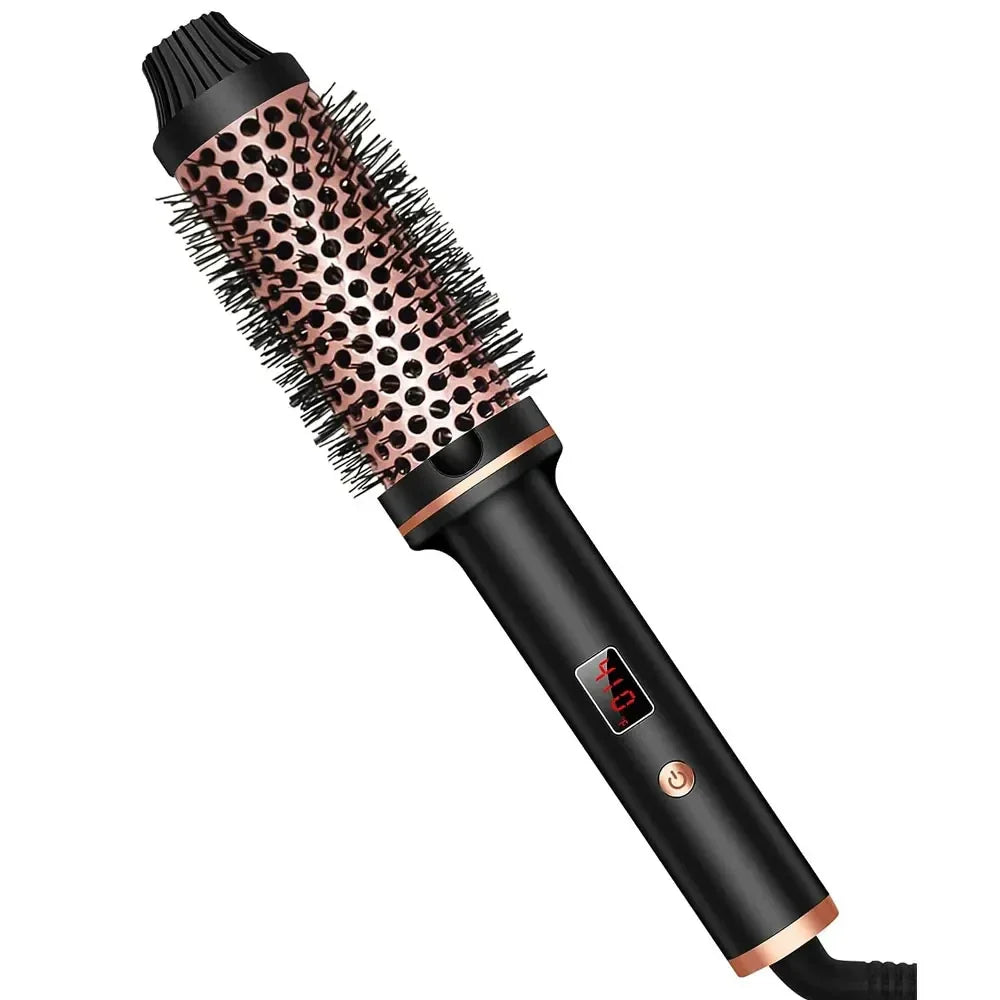 3-in-1 Haarstyler mit Ionen-Technologie | Glätten, Locken & Volumen | Thermo-Borsten mit Anti-Verbrühungsschutz 1