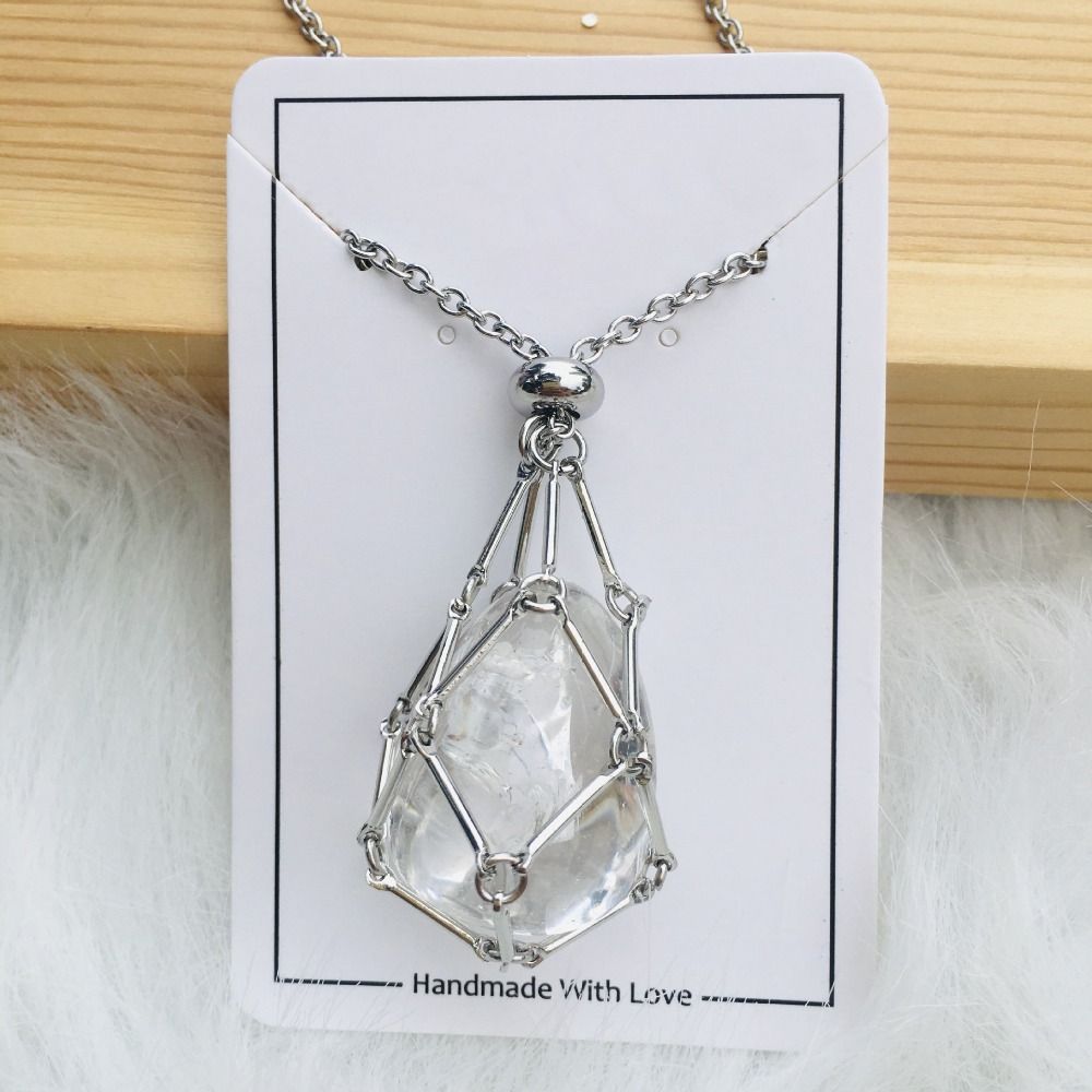 1+1 Gratis | DiamondAura - Auswechselbare Kristallstein-Halskette für strahlenden Stil und innere Harmonie