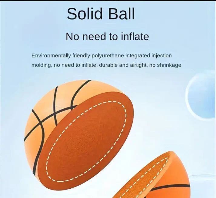 Basky™ - Geräuschloser Schaumstoff-Basketball