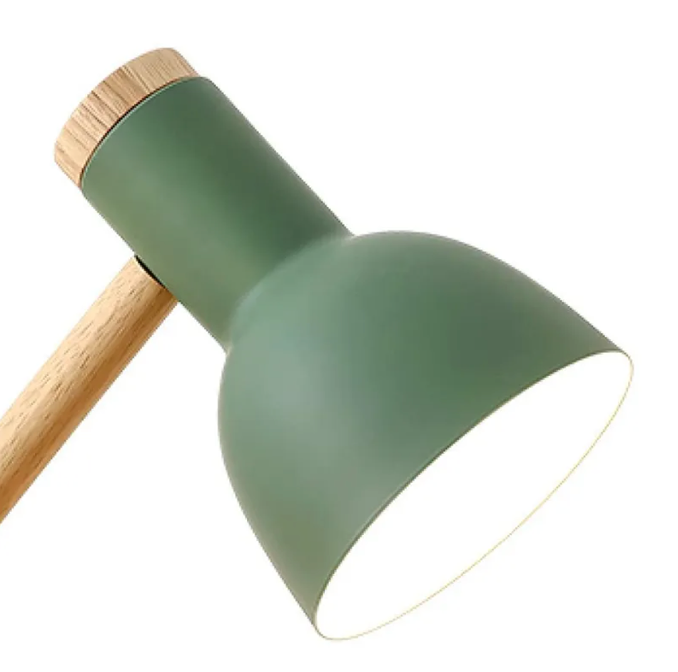 Kindertischlampe aus Holz und Metall | Höhenverstellbar und Klappbar | Skandinavisches Design für Kinderzimmer und Schreibtisch 3