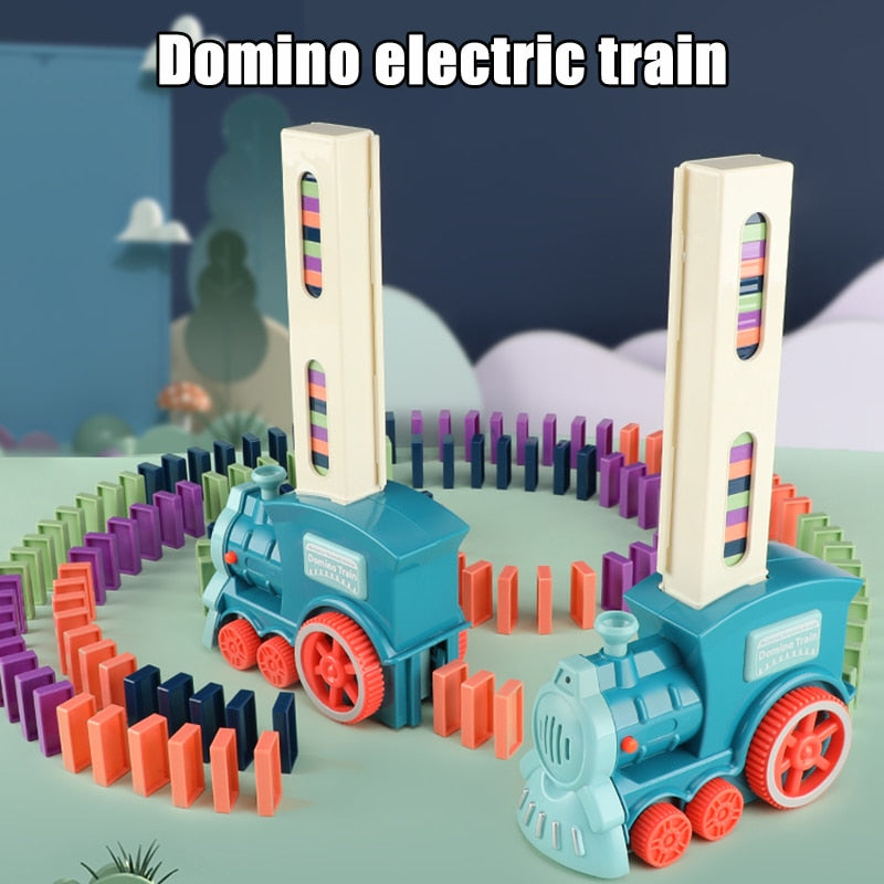 DominoTrain™ - Zug-Domino Set