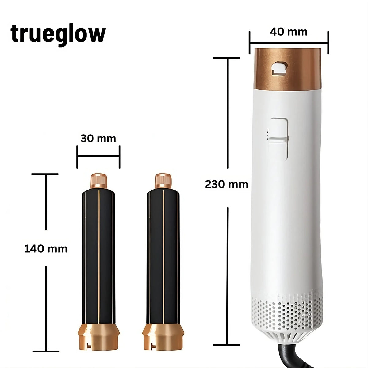 Haarstyler 5 in 1 | Preiswerte Dyson Alternative | Styling-Tool für Locken, Wellen, Glätten und Volumen – ideal für zuhause 7