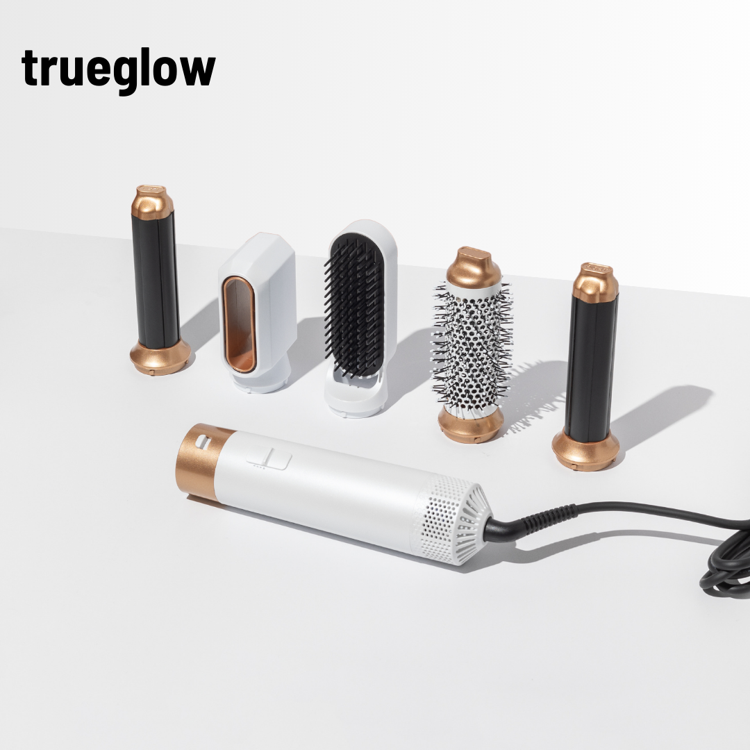 Haarstyler 5 in 1 | Preiswerte Dyson Alternative | Styling-Tool für Locken, Wellen, Glätten und Volumen – ideal für zuhause 5