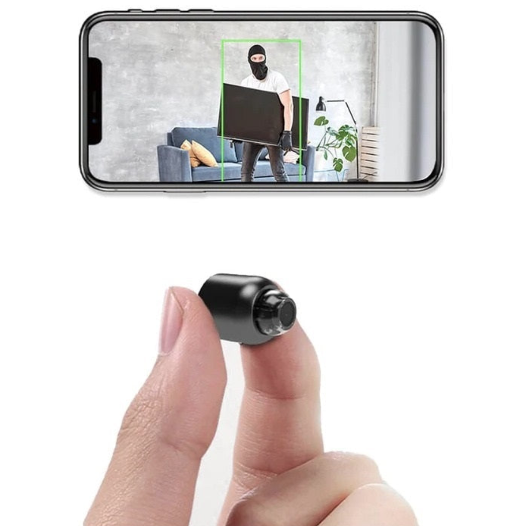 Mini Überwachungskamera WLAN Innen | 1080P Full HD, Nachtsicht & Bewegungsmelder | App-Steuerung, bis 64GB Speicher 15