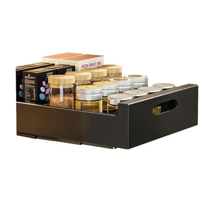 LuxeDraw™ – Verstellbarer Küchenorganizer mit integrierter Schublade