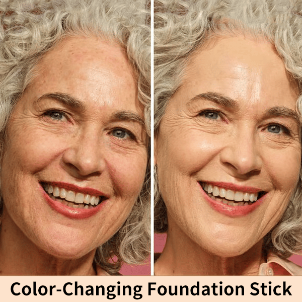 Farbanpassender Foundation Stick für Frauen | Mit Kollagen, Niacinamid & Adenosin | Ebenmäßiges Finish ohne Maskeneffekt 9