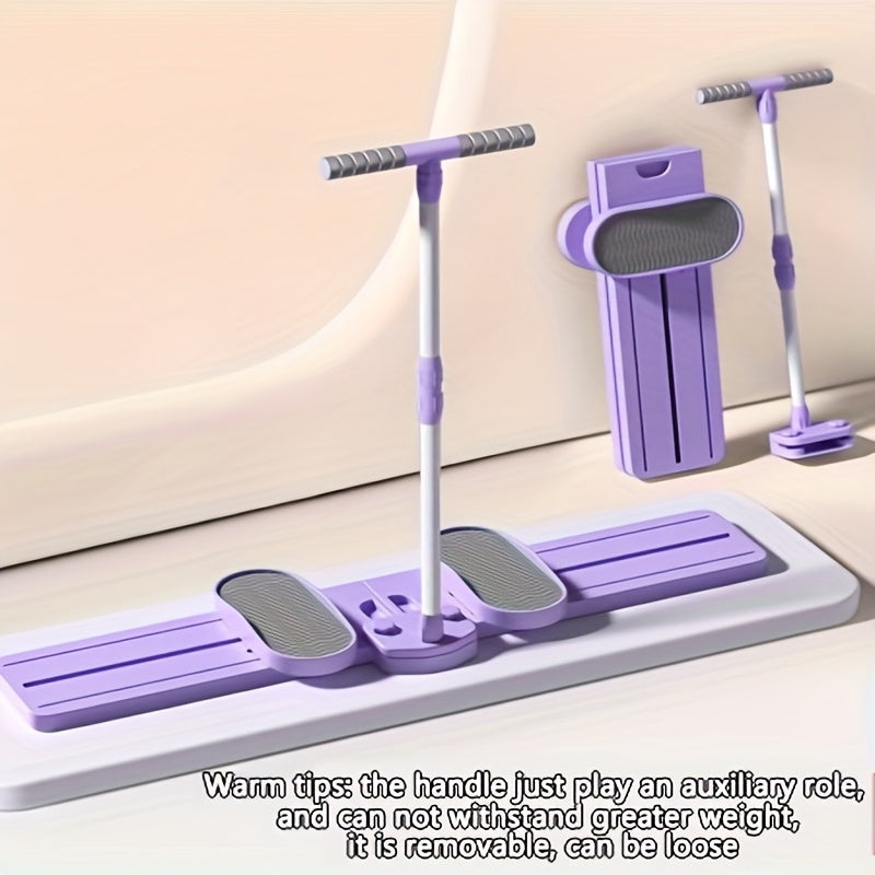 Pilates Board 2-in-1 für Beine und Beckenboden | Rutschfeste Fußstützen, Tragegriff | Kunststoff, kompakt und leicht 3