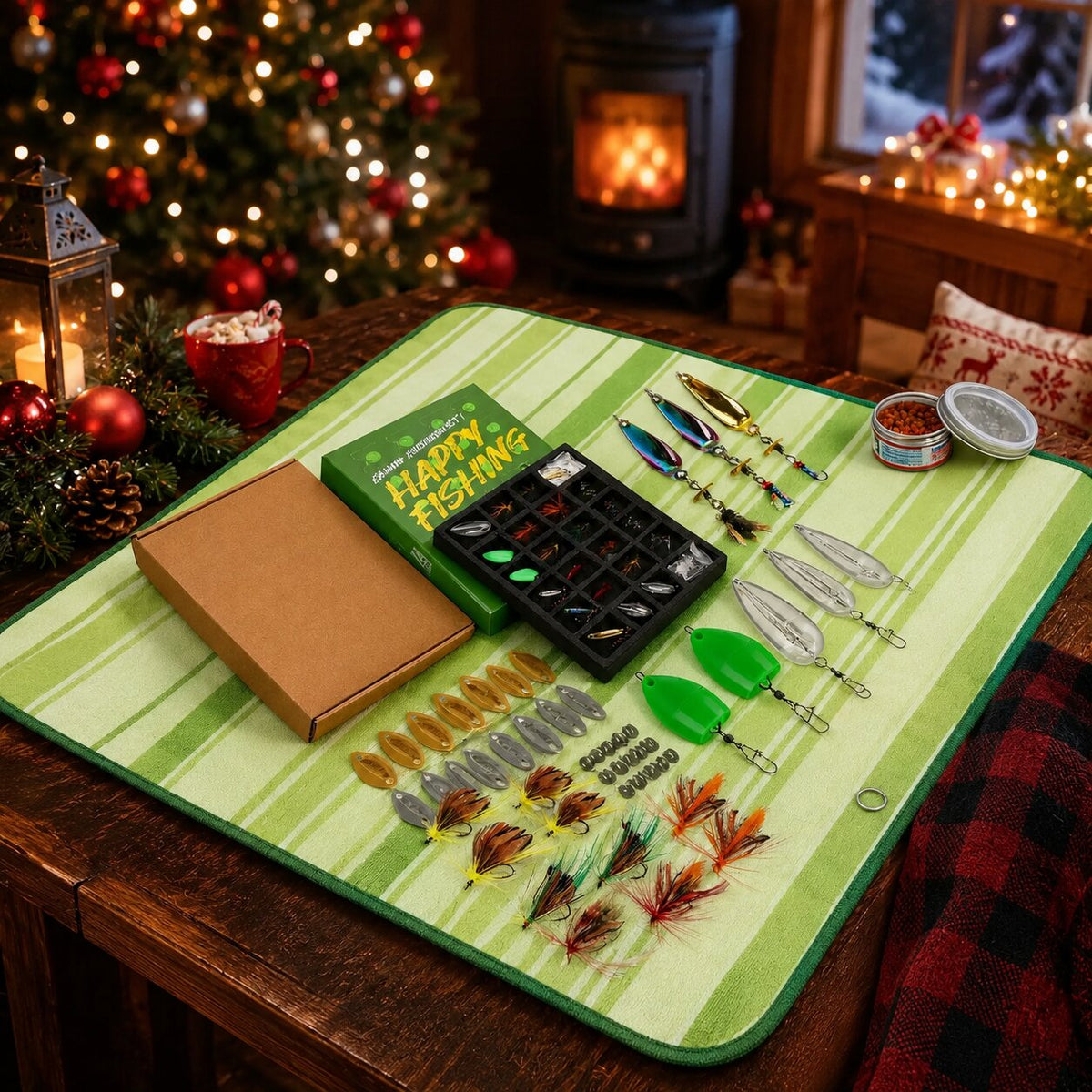 Adventskalender für Angler 2026 | 24 Fächer mit Angelködern & Zubehör | Geschenkidee für Angler zu Weihnachten 4