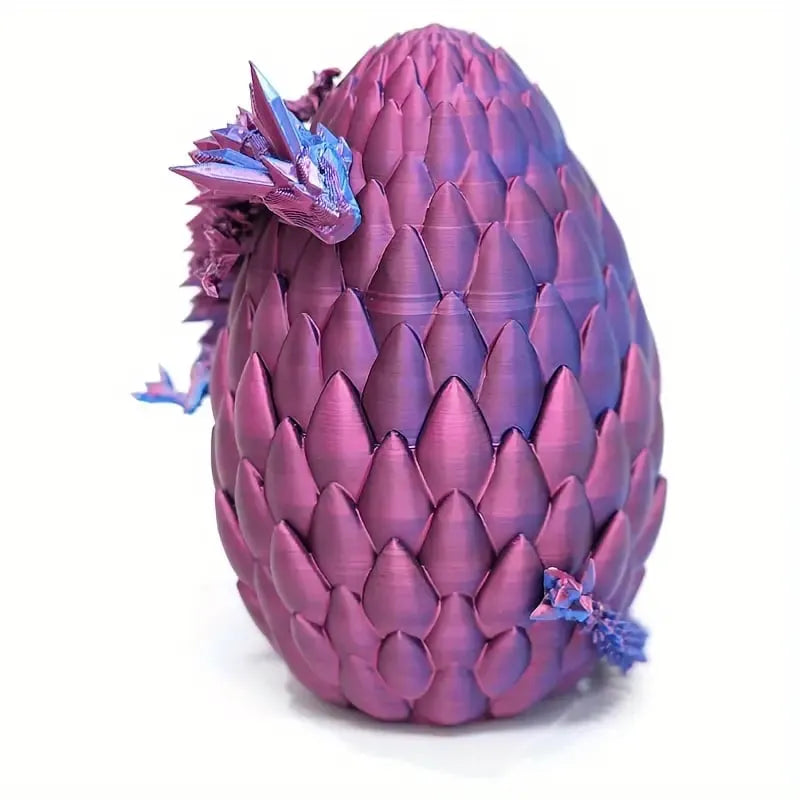Dragy™ - 3D-gedruckter, gelenkiger Kristalldrache