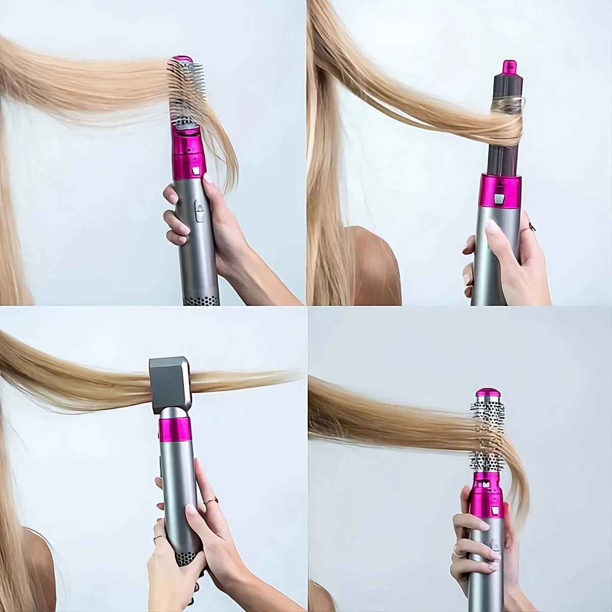 Haarstyler 5 in 1 | Preiswerte Dyson Alternative | Styling-Tool für Locken, Wellen, Glätten und Volumen – ideal für zuhause 8