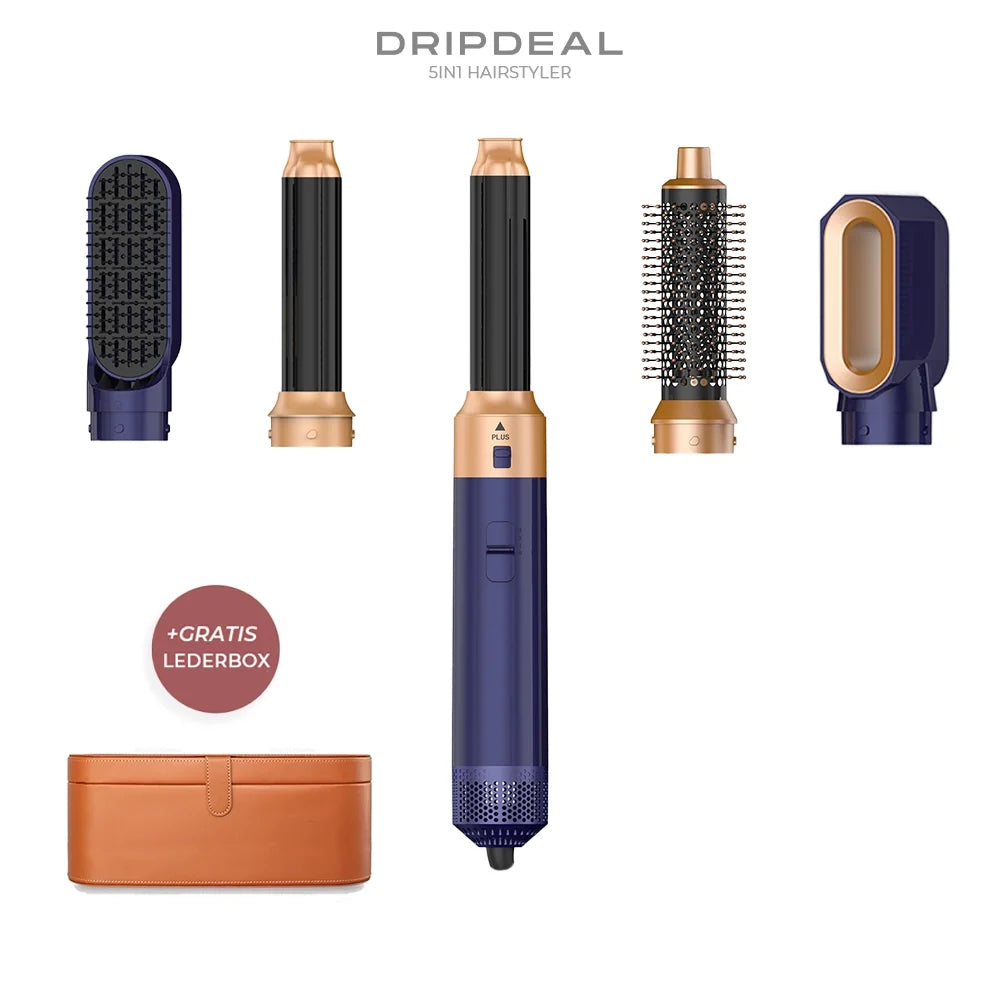 5-in-1-Warmluftstyler mit Coanda-Effekt | 5 Aufsätze für Locken, Glätten & Volumen | Schonendes Styling ohne Hitzeschäden 20