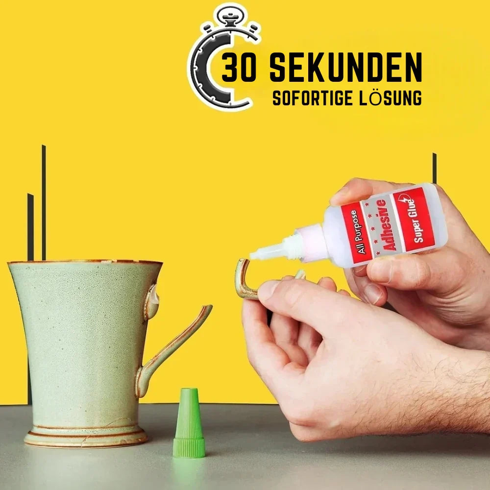 Sekundenkleber schnelltrocknend präzise mit feiner Applikationsspitze