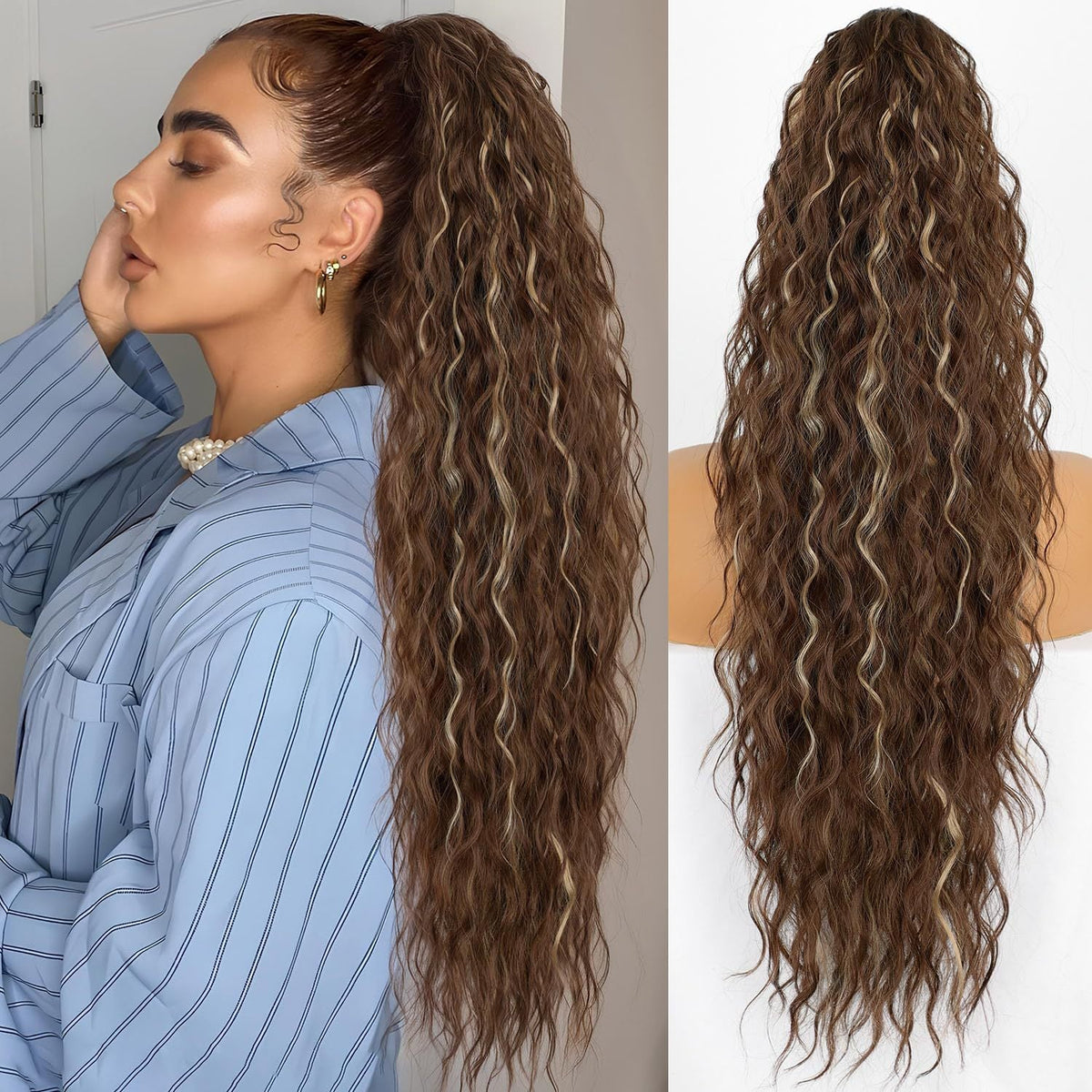 StyleBoost™ – Clip-In-Pferdeschwanz-Haarverlängerung