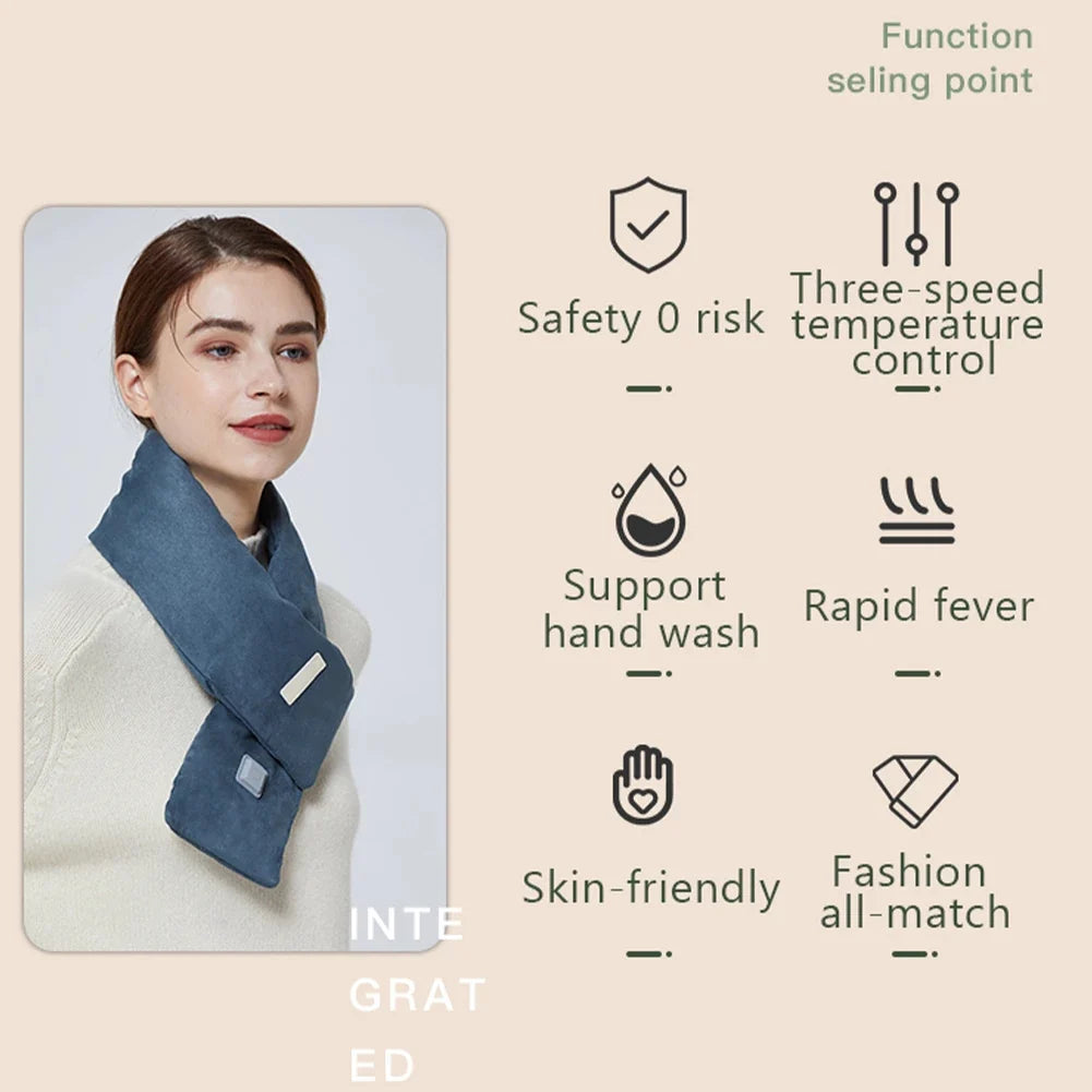 HeatScarf™ – Elektrischer Heizschal
