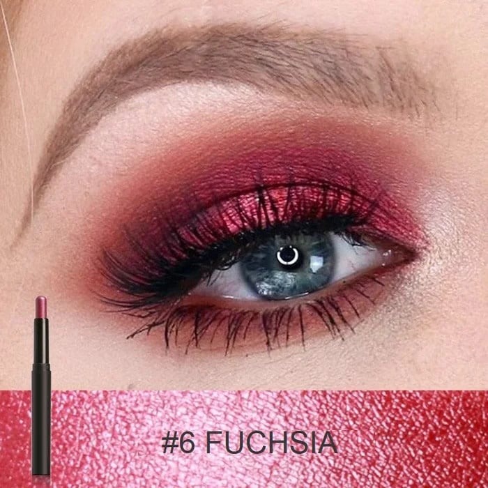 2-in-1 Lidschatten Eyeliner Stift für Damen | Wasserfest & Wischfest | Hypoallergen, Aufbaubar, Kein Primer nötig 6
