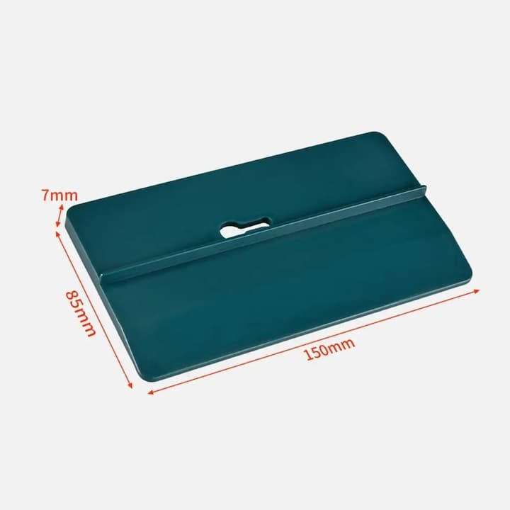 Deckenplatten-Halteplatte für Montage allein | Hochfester Kunststoff, 15 x 10 cm | 2er Set, je 120 g, wiederverwendbar 7