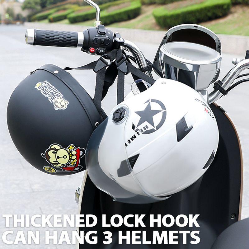 1+1 Gratis | LockHelmy – Hochleistungs-Motorradhelmschloss mit Diebstahlschutz