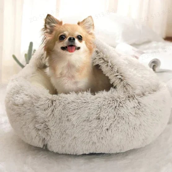 PawsSnuggy™ – Beruhigendes Haustierbett gegen Angstzustände
