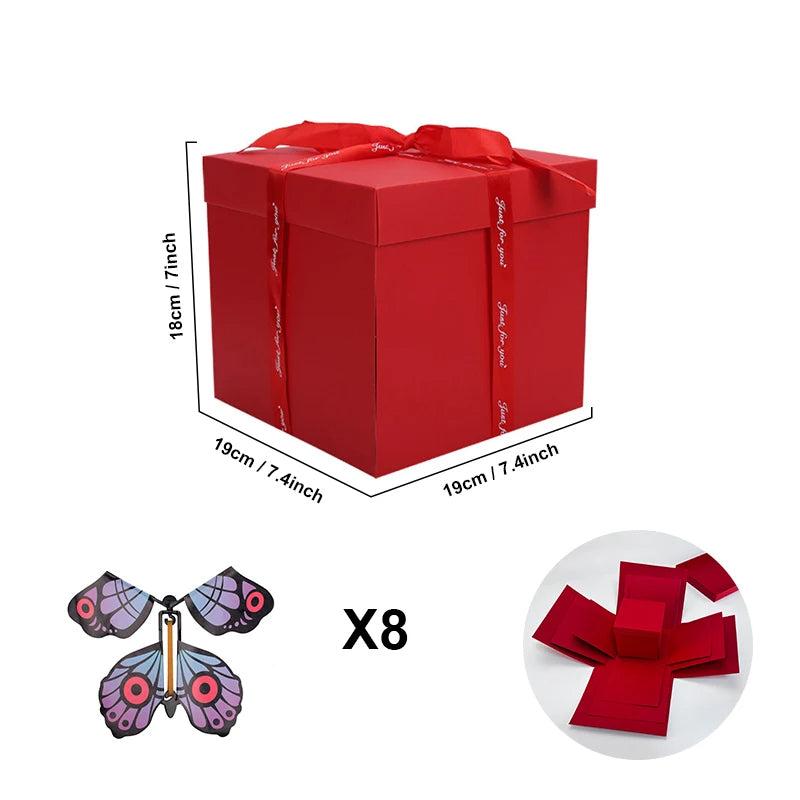 ExplosionBox™ – Personalisierte Geschenkbox für besondere Anlässe