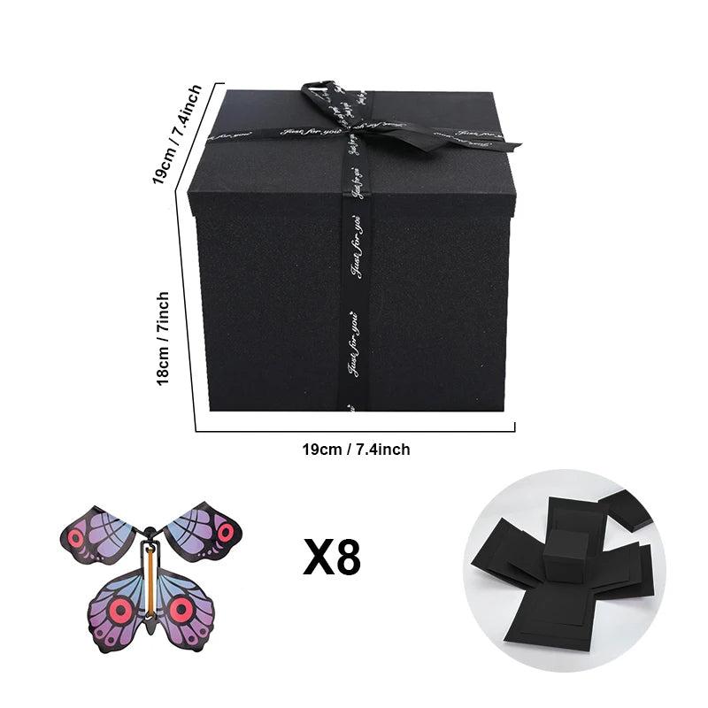 ExplosionBox™ – Personalisierte Geschenkbox für besondere Anlässe
