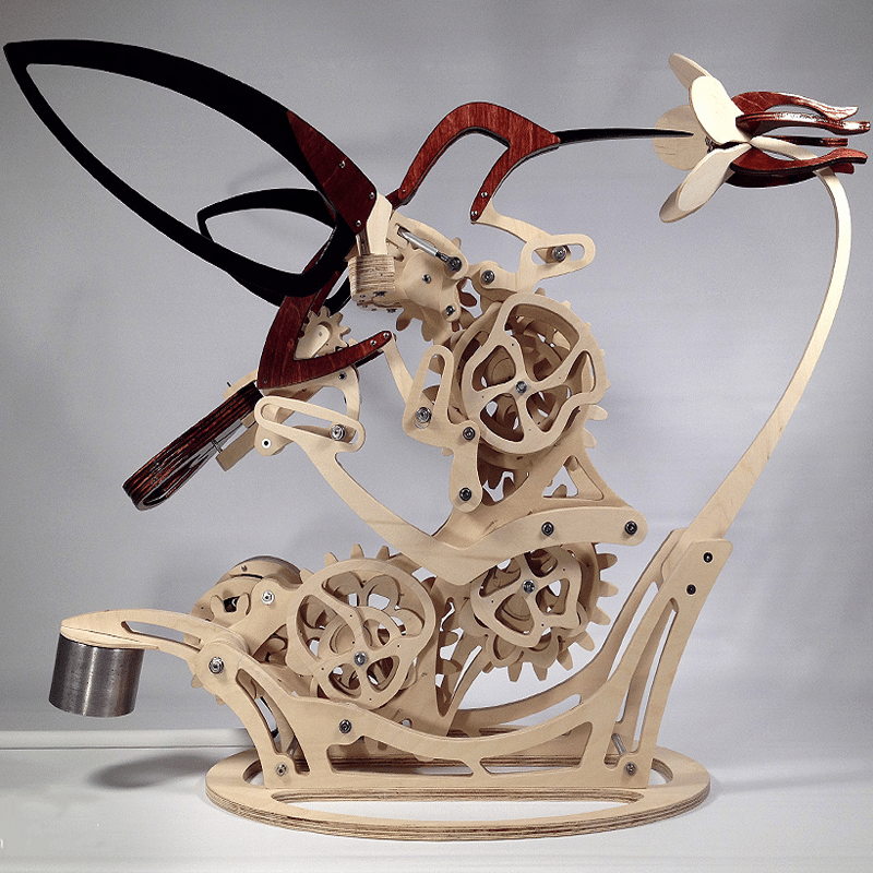 MotionPuzzle™ - Bauen und genießen Sie ein 3D-Holzpuzzle zum Selbermachen