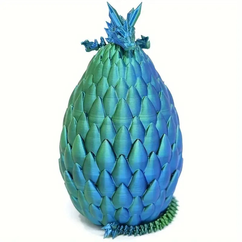 Dragy™ - 3D-gedruckter, gelenkiger Kristalldrache