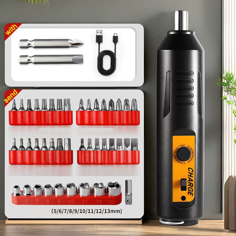 PortaScrewer™ – Wiederaufladbarer elektrischer Schraubendreher-Set