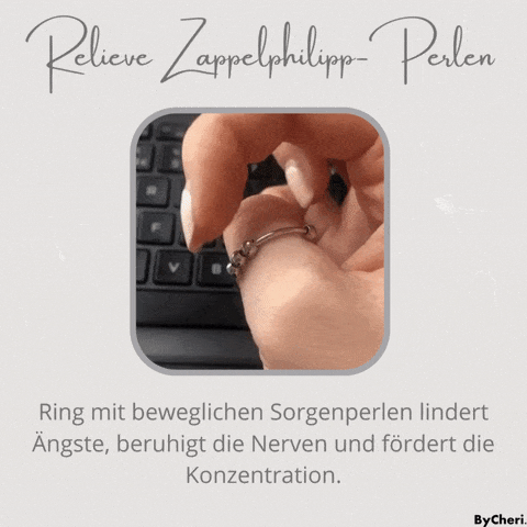 1+1 Gratis | CalmRing™ - Verstellbarer Angstring Stressabbau mit Stil und Gelassenheit