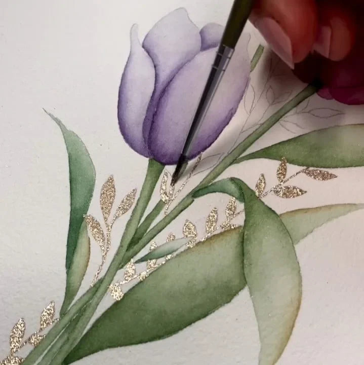 ChromaGlam™ - Metallische Aquarelle