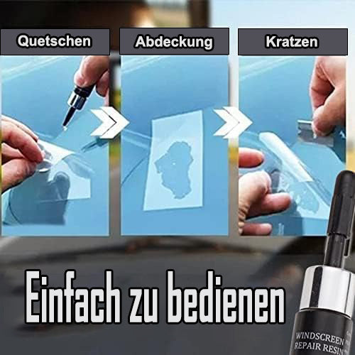 1+1 Gratis | GlassFix - Nano-Flüssigkeit für die Windschutzscheibe