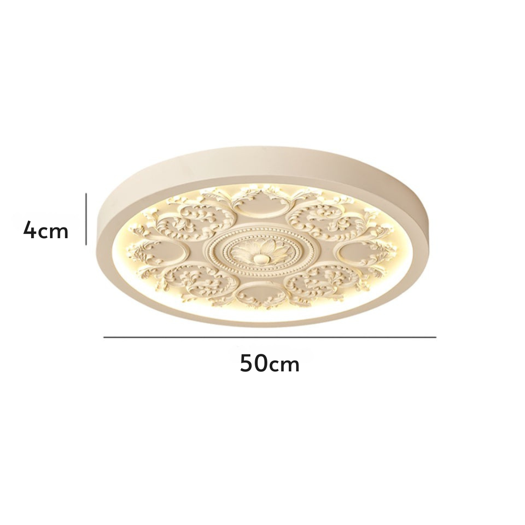 GlowMira | Moderne Harz-Deckenlampe mit variabler Lichtfarbe Decorique.de