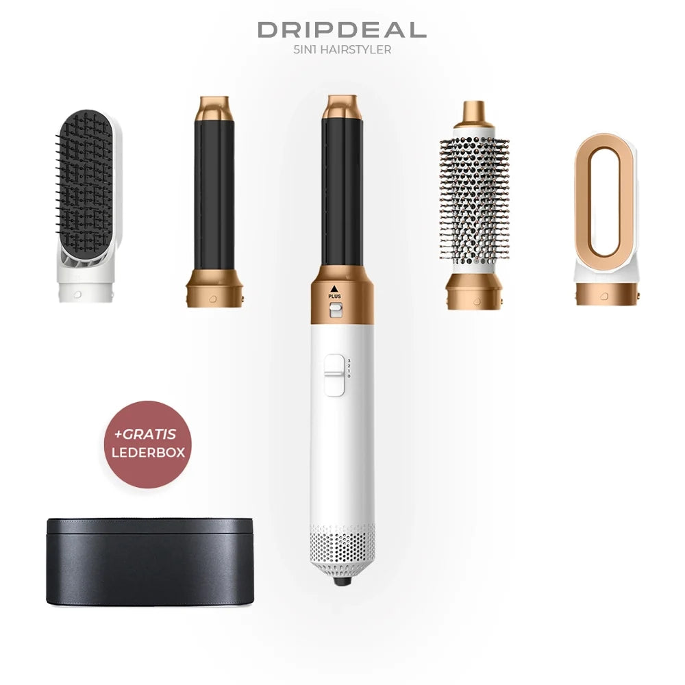 5-in-1-Warmluftstyler mit Coanda-Effekt | 5 Aufsätze für Locken, Glätten & Volumen | Schonendes Styling ohne Hitzeschäden 12