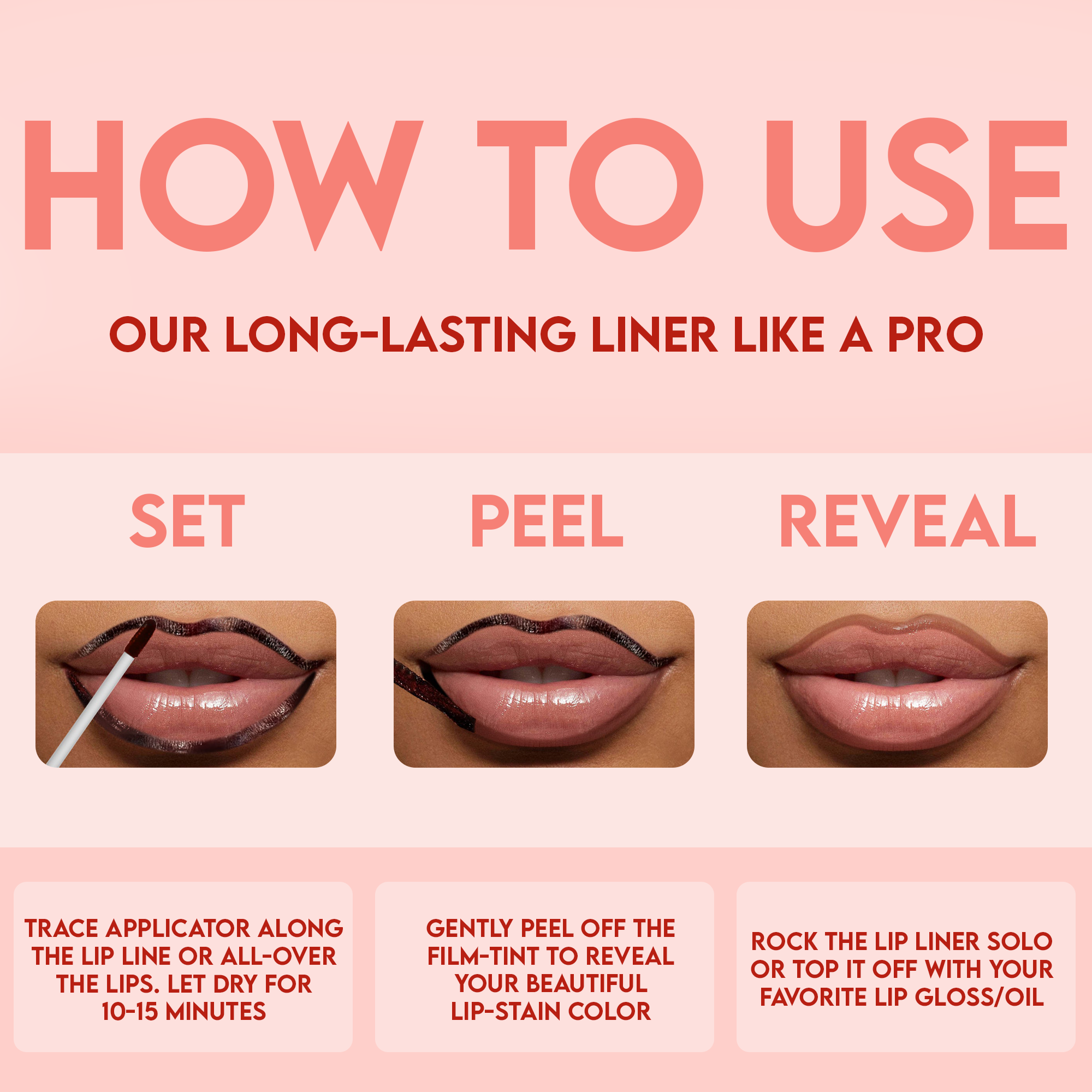 LineLip™ - Schälen und zeigen Lippenkonturenstift