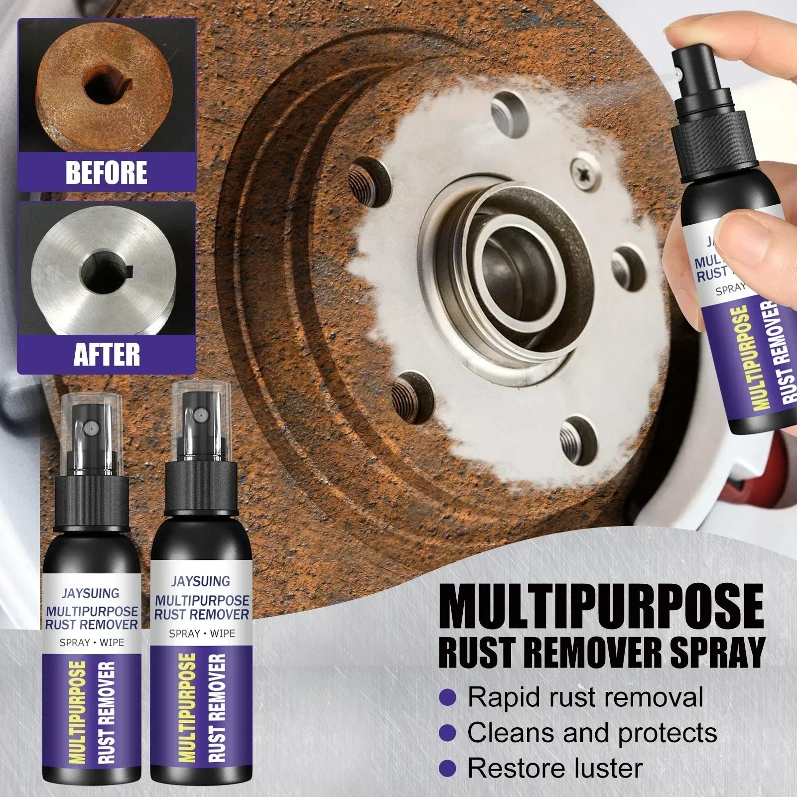 1+1 Gratis | RustAway™ - Rostentferner-Spray-Reiniger
