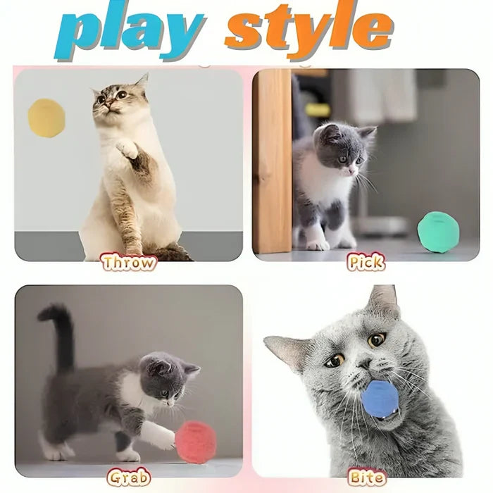 PlushGun™ – Interaktiver Plüschballwerfer für Katze