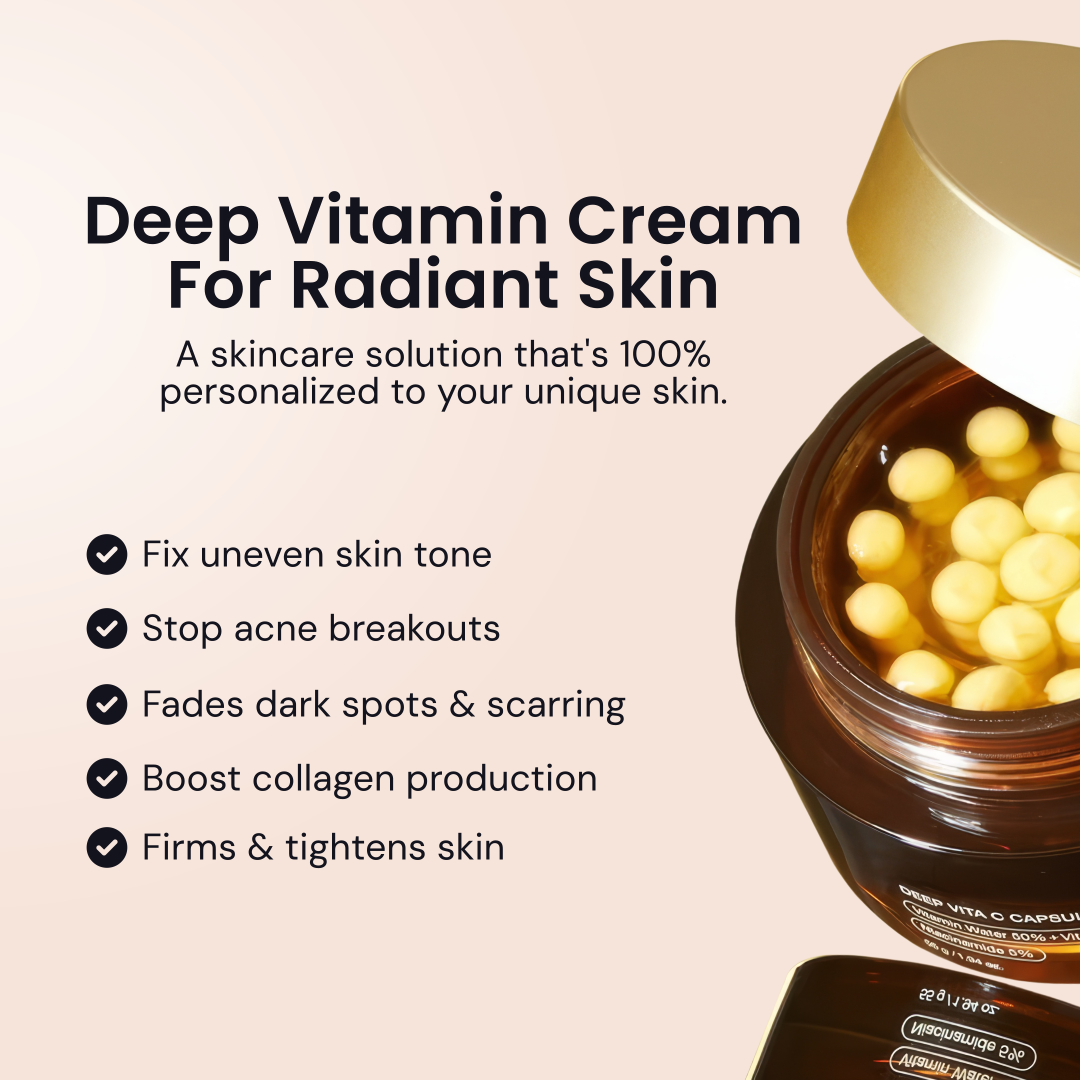 1+1 Gratis | VitaminCream™ – Vitamin C-Kapselcreme