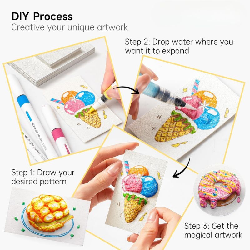 PuffPainter™ – Puffy Paint Art Kit für Kinder