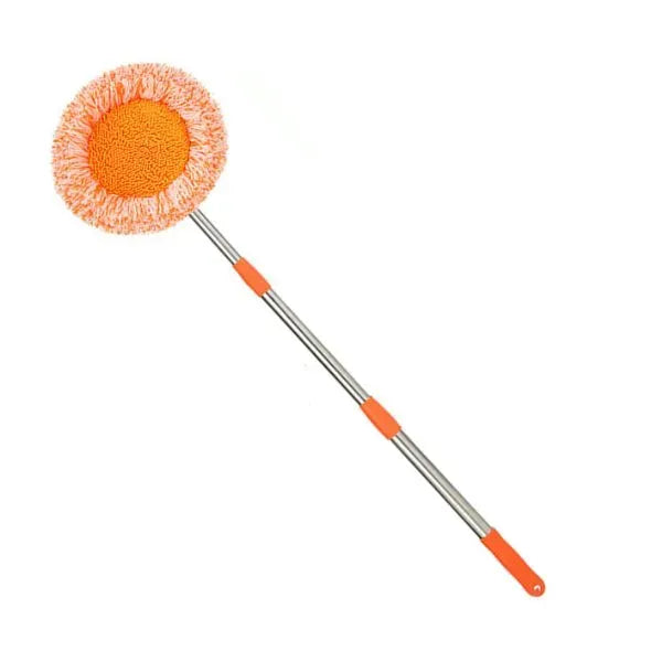 360-Grad-Mop Mikrofaser 73-115 cm | Ausziehbar, Flexibel & Drehbar | Für Fenster, Böden, Decken, Autos & Fliesen 9