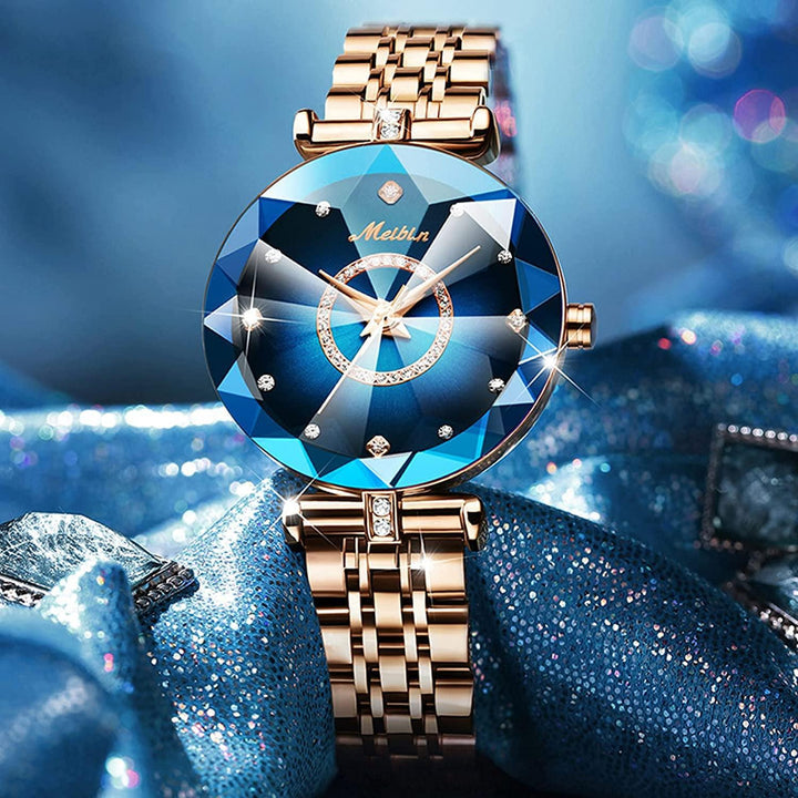 CrystalWatch™ - Diamant Blossom Uhr