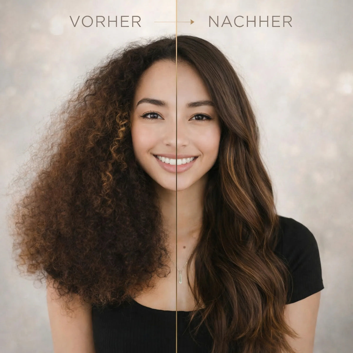 2-in-1 Haarstyler Glätteisen & Lockenstab | Keramik-Ionen-Technologie, 160–200 °C | Kabelloses Styling ohne Ziepen 2