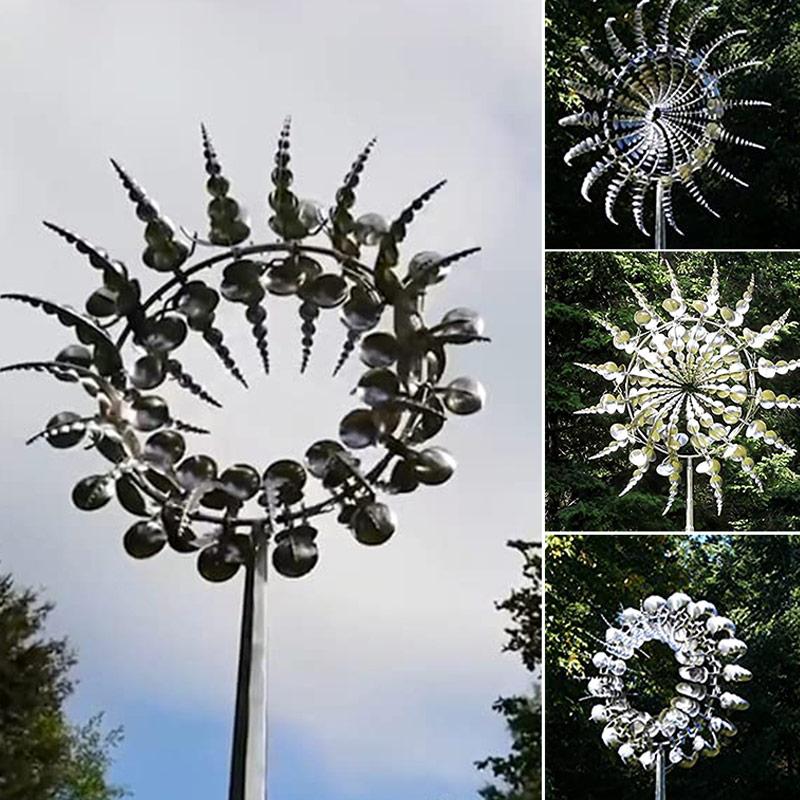 BreezyMetal™ - Charm Einzigartige und magische Windmühle aus Metall