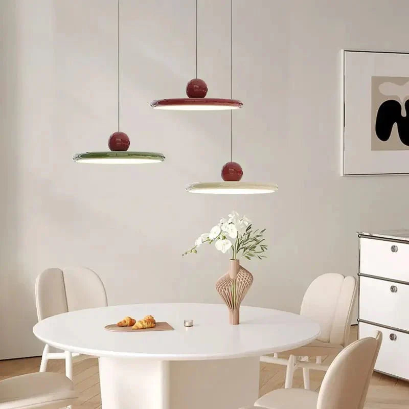 LED-Pendelleuchte im Bauhaus-Stil | 3 Lichtfarben einstellbar, verstellbare Pendellänge | Einfache Deckenmontage 2