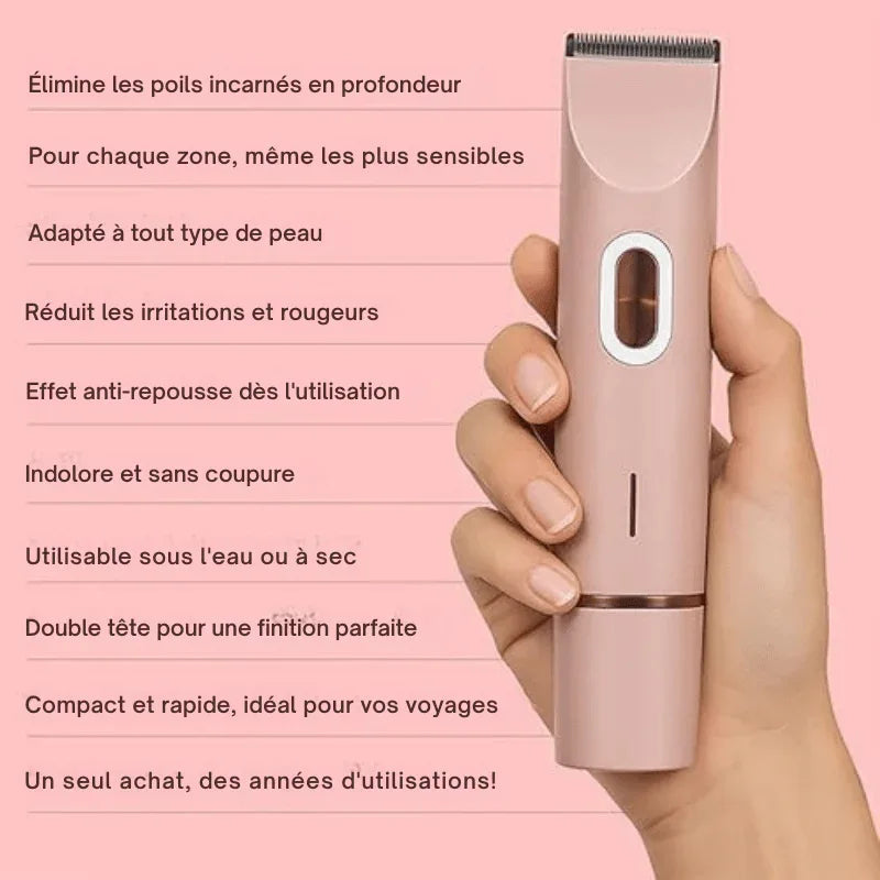 NuitLisse™ Épilation sans douleur pour une peau parfaitement lisse - Rondor