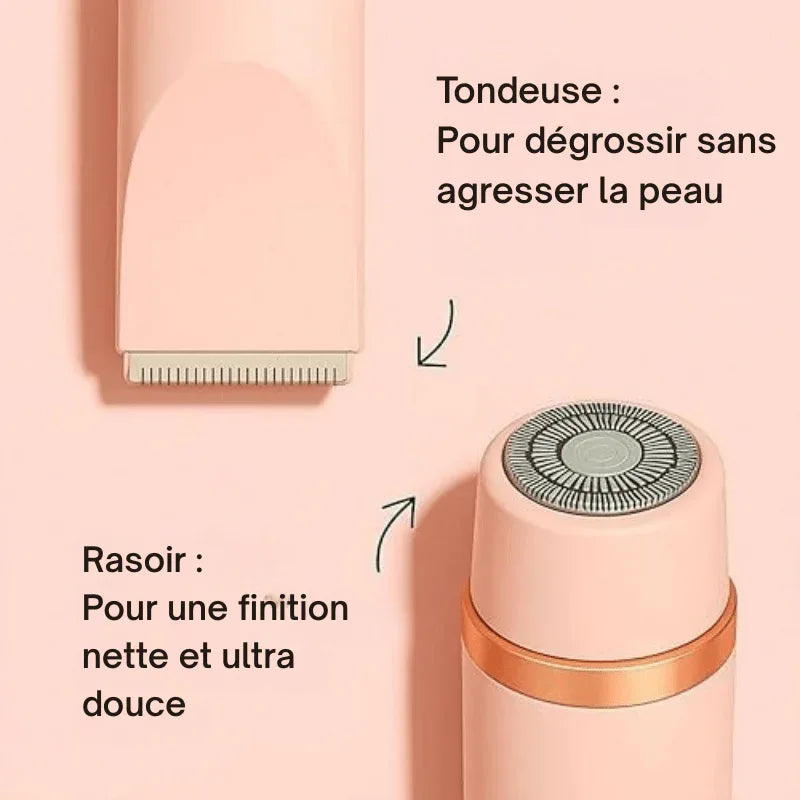 NuitLisse™ Épilation sans douleur pour une peau parfaitement lisse - Rondor